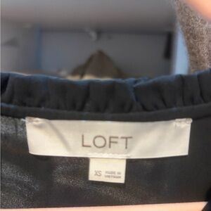 LOFT Black Elastic-Waist Kids Bottoms